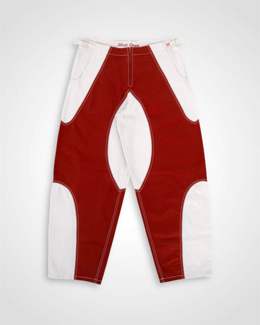 FLOR DE LIS - PANTS (red/white)